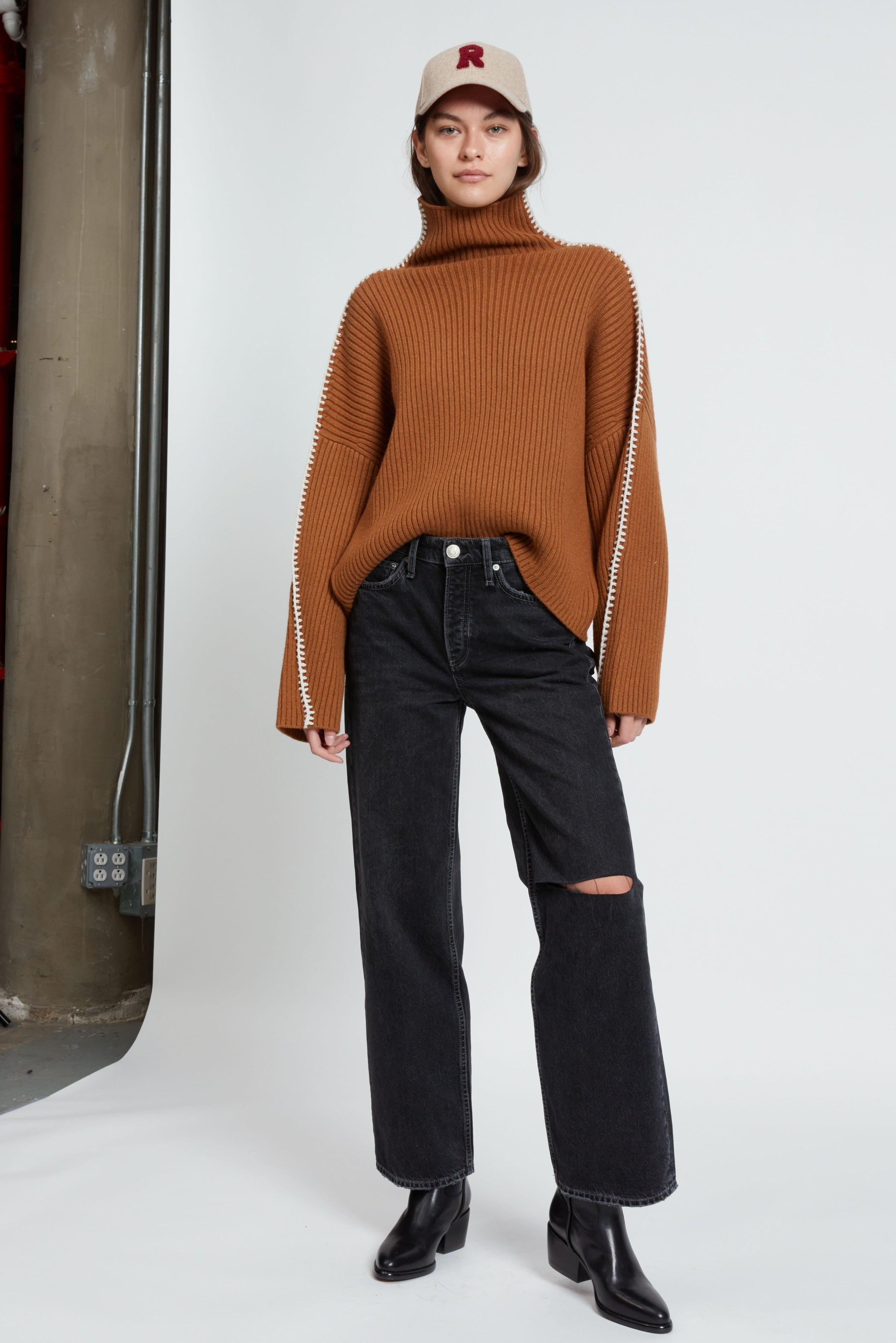 Rag \u0026 Bone Ingrid Rib Turtleneck in 