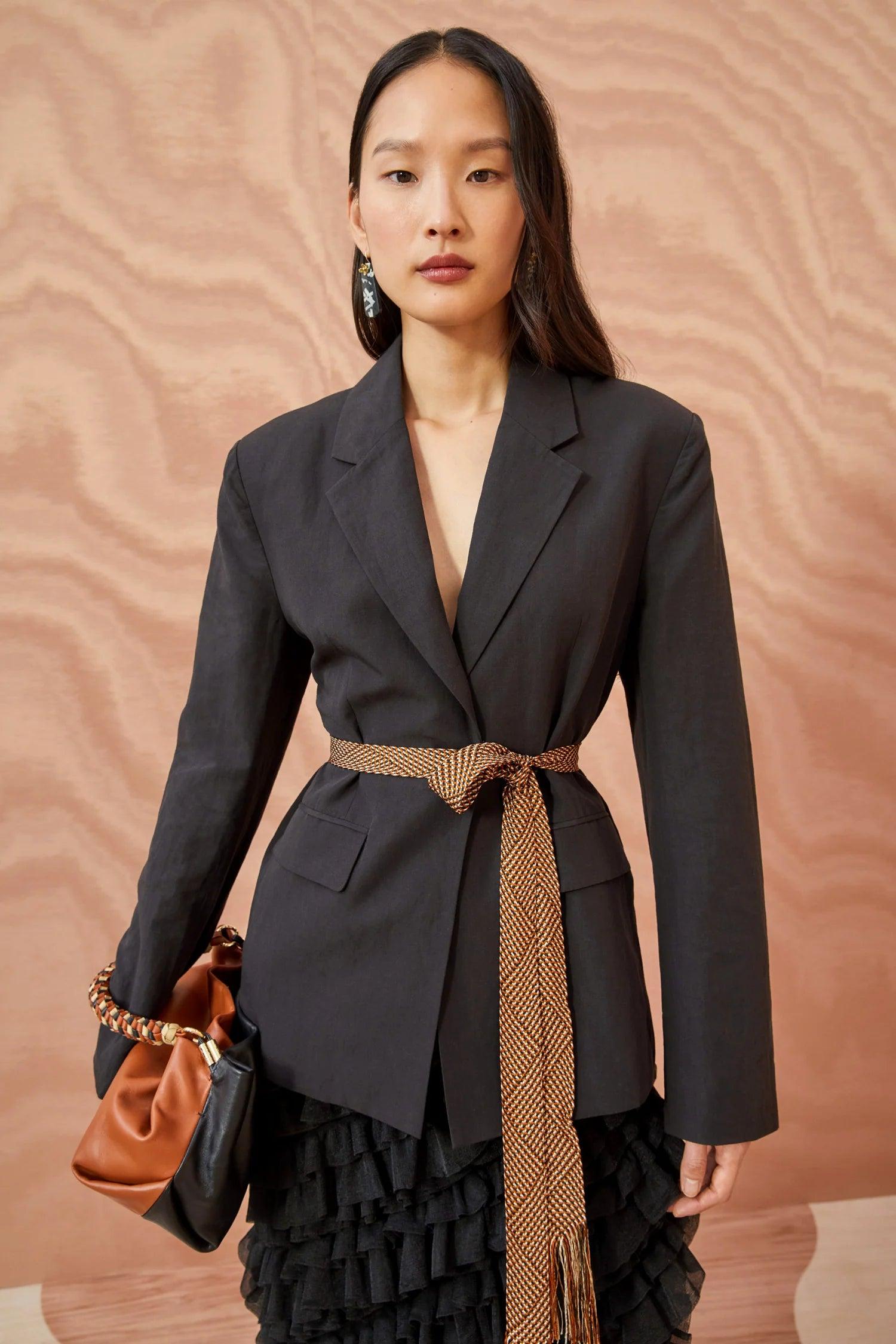 Ulla Johnson Ellery Jacket in Black Lyst