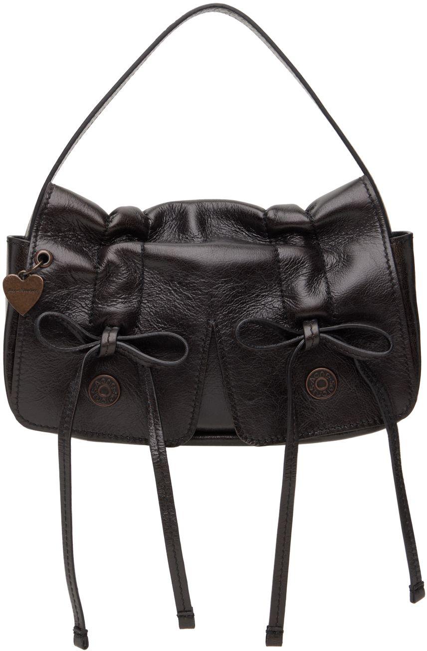 Acne Studios Brown Multipocket Micro Bag in Black Lyst