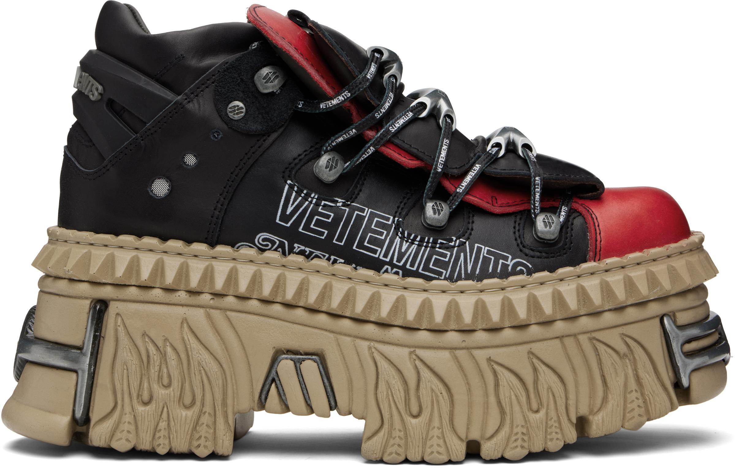 靴 VETEMENTS Vetements Vetements X New Rock Platform Boots | Garmentory