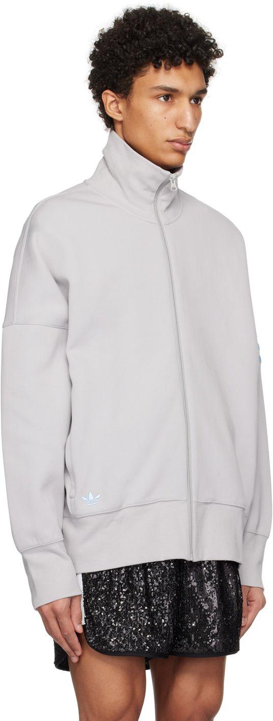 adidas Originals Gray Adicolor Neuclassics Track Jacket in Black for Men |  Lyst
