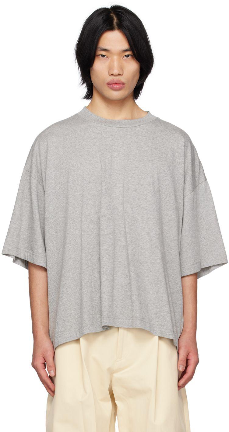 Studio Nicholson Gray Piu T-shirt for Men | Lyst