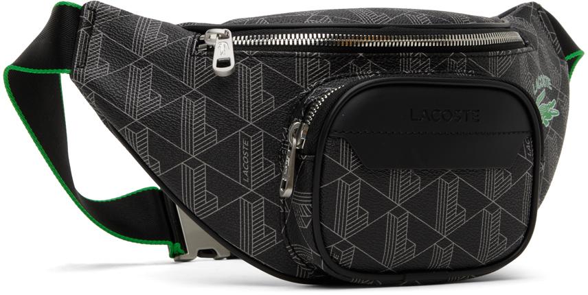 Lacoste THE BLEND BODY BAG UNISEX - Bum bag - noir gris/black