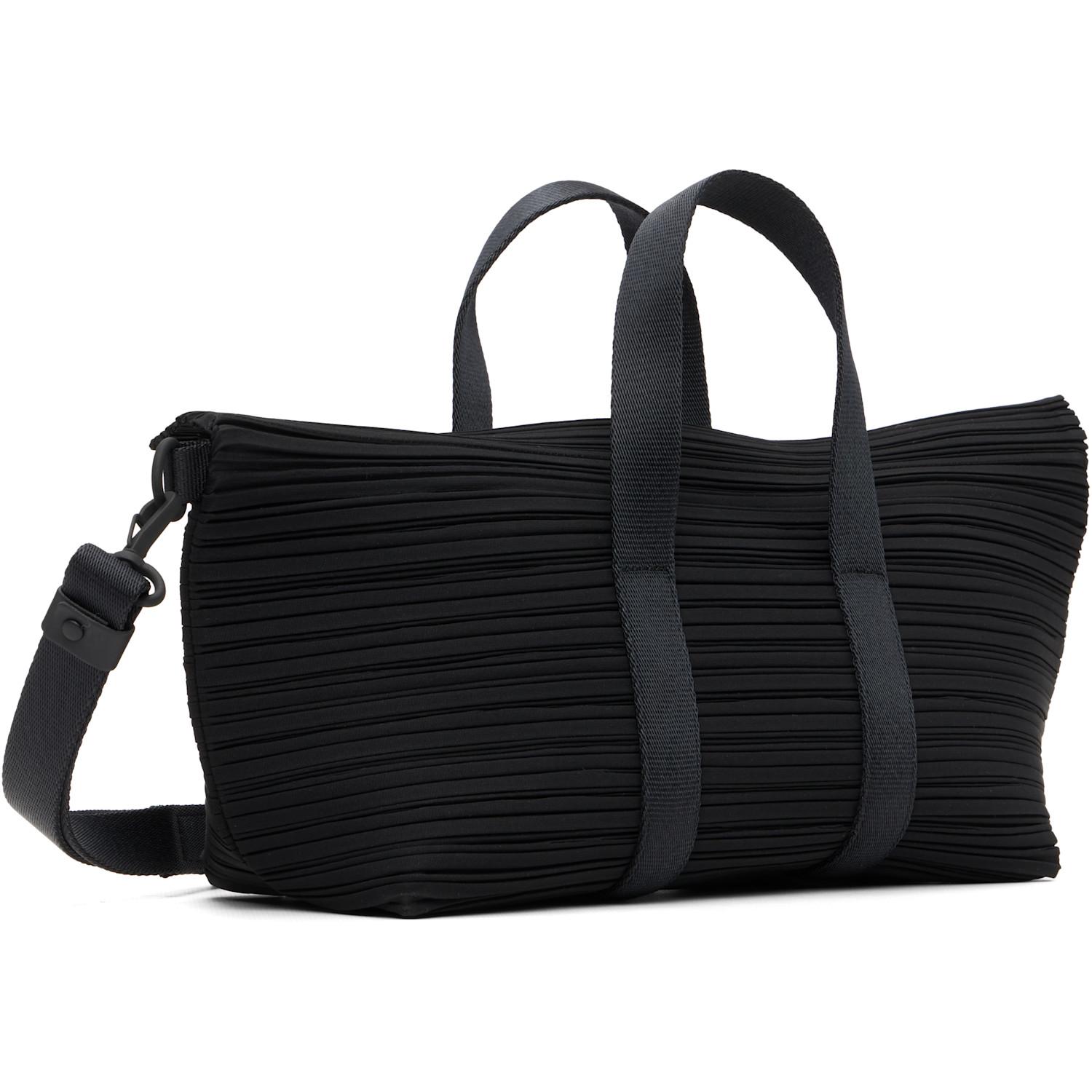 Black Pleats Please Issey Miyake Tote bags for Women | Lyst