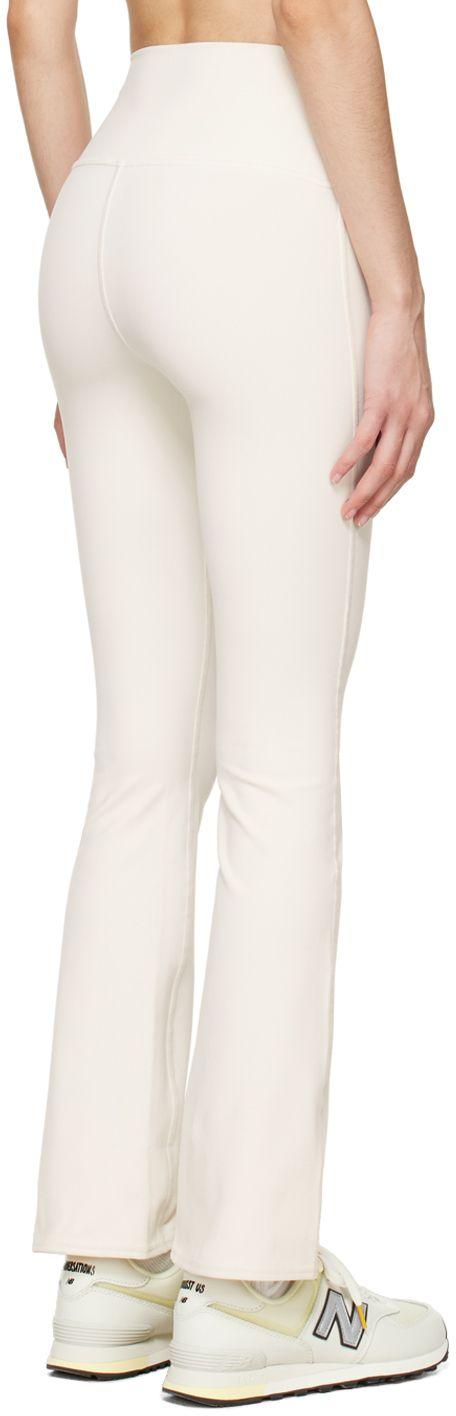 White Wide Leg Yoga Pants