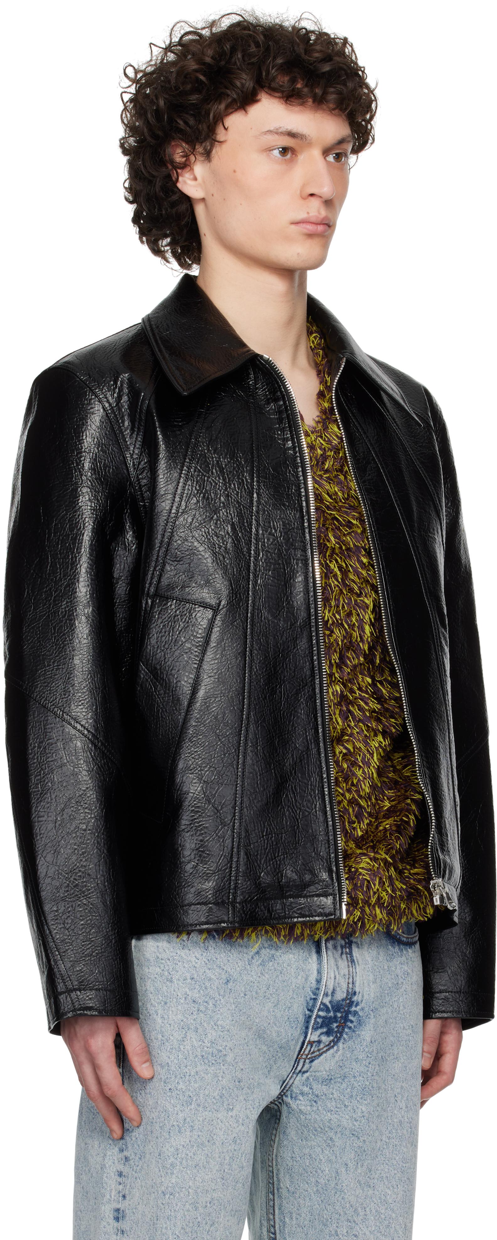 Séfr Duke Faux-leather Jacket in Black for Men | Lyst Séfr Duke Faux-leather Jacket in Black for Men | Lyst