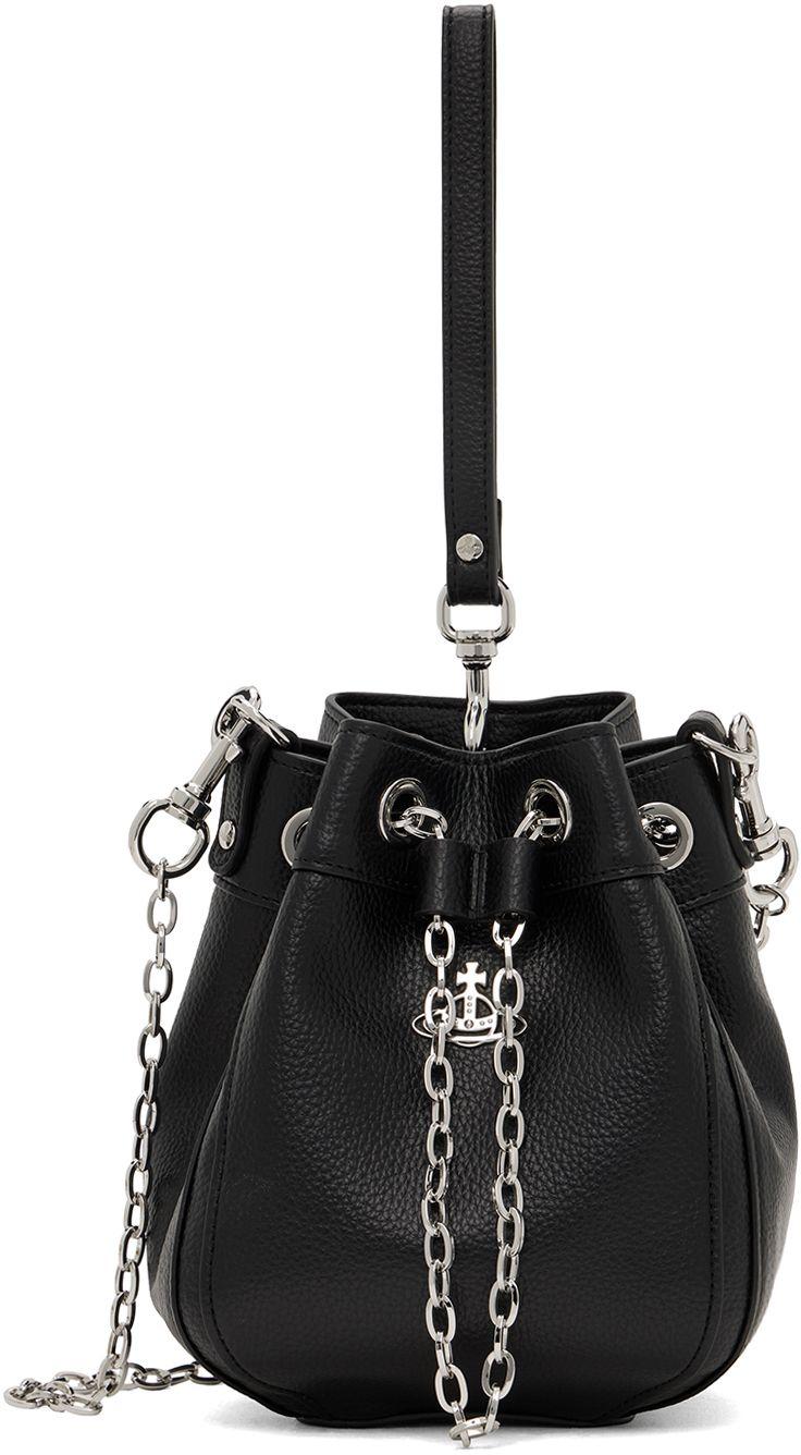 Vivienne Westwood Medium Chrissy Leather Bucket Bag