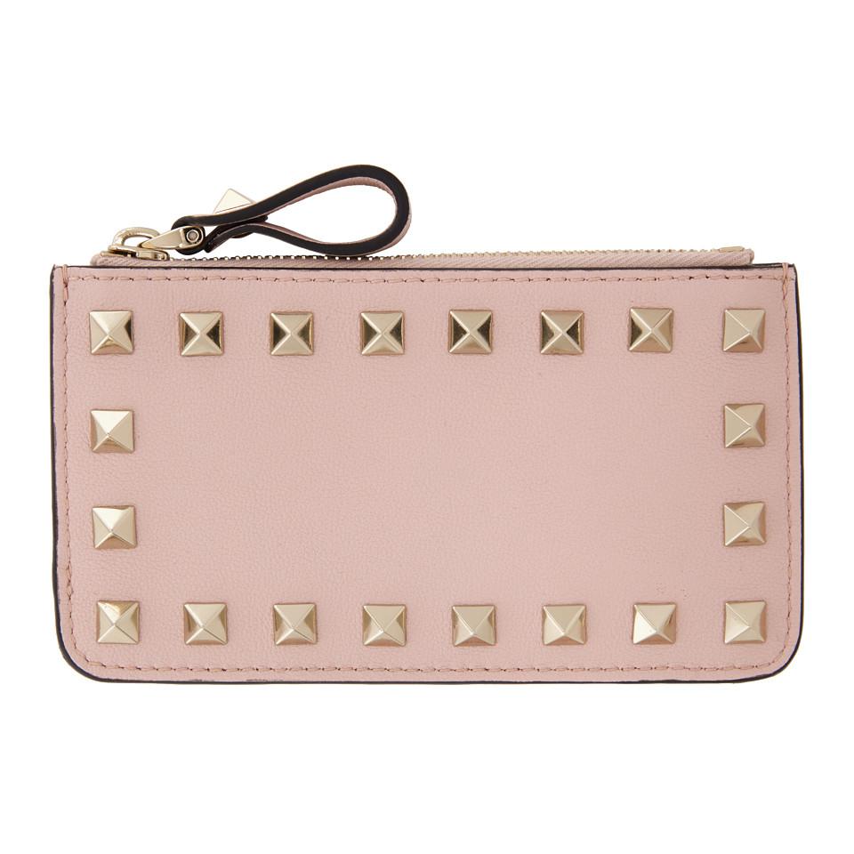 valentino rockstud coin purse