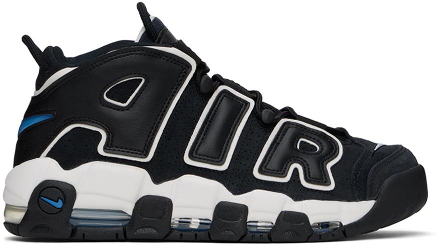 Nike Black Air More Uptempo 96 Sneakers for Men Lyst Canada