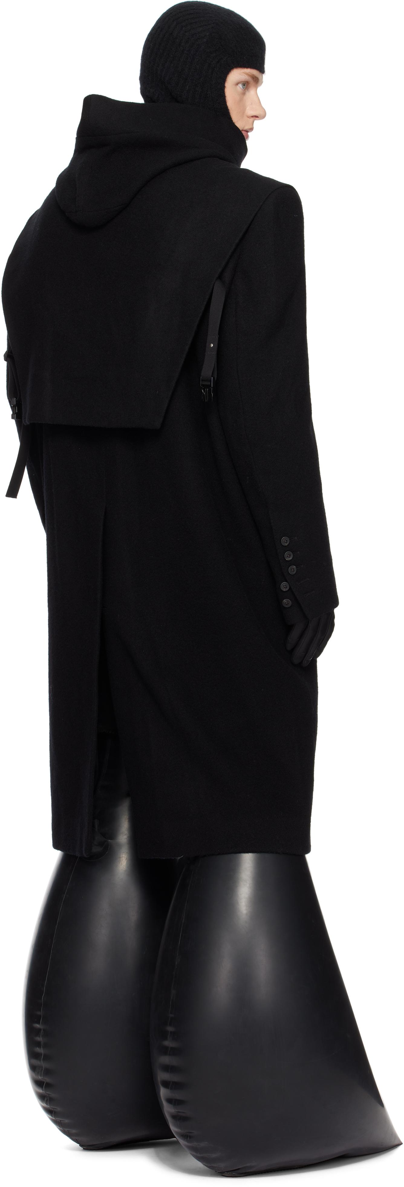Rick Owens Porterville Ricks Tatlin Coat in Black for Men | Lyst