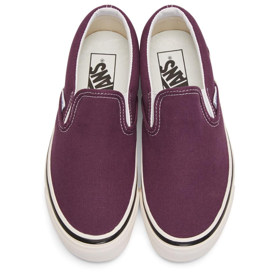 violet vans shoes