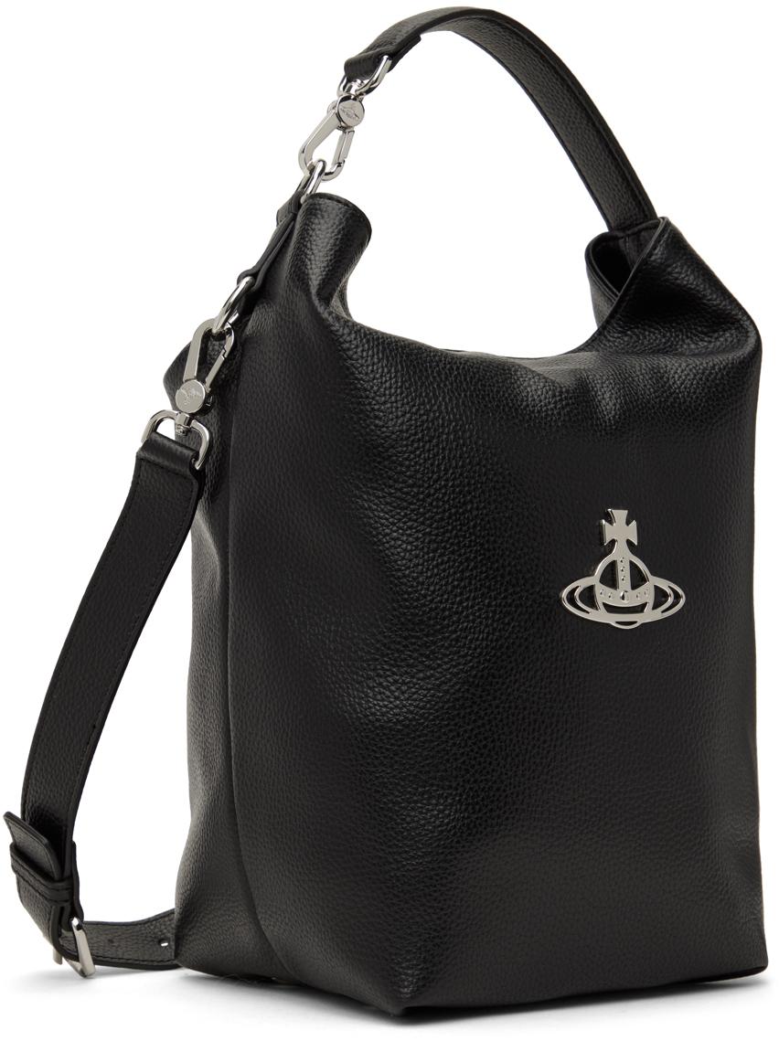 ★Vivienne Westwood★ Sam Cross Bag Black 4C020001US000DN403 Black Sam Crossbody Bag by Vivienne Westwood on Sale
