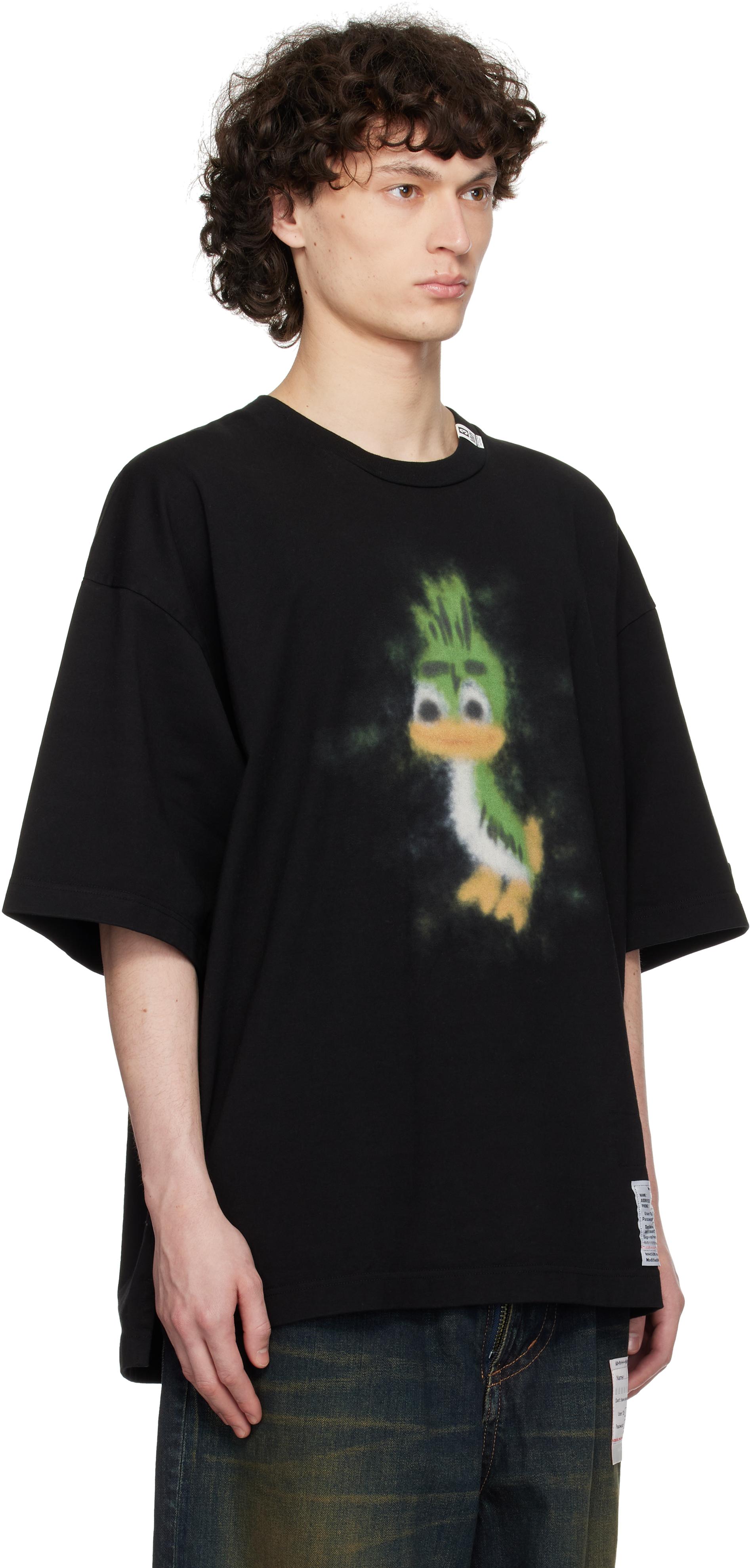 トップス 2025AW LEON Printed T-shirt Maison Mihara Yasuhiro Leon Printed T-Shirt in Black for Men | Lyst