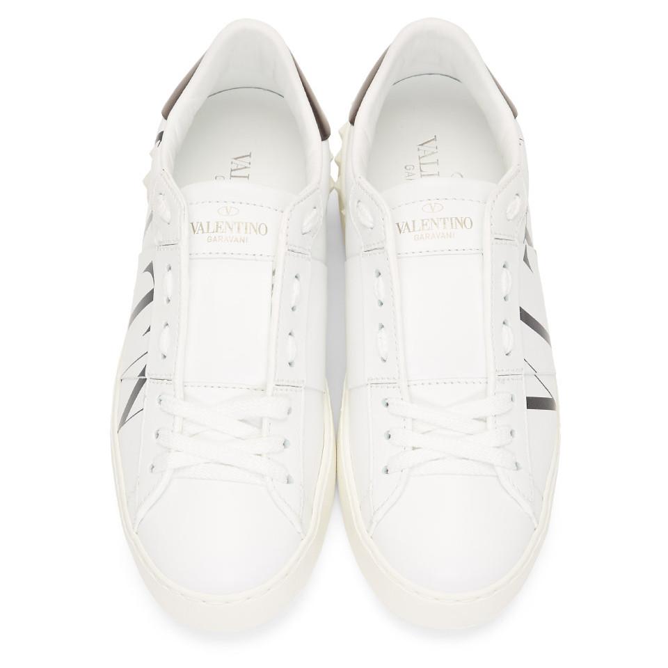 valentino garavani vltn open sneakers