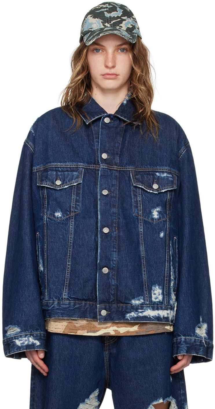 Acne Studios - デニムジャケット - リラックスフィット - ブラック