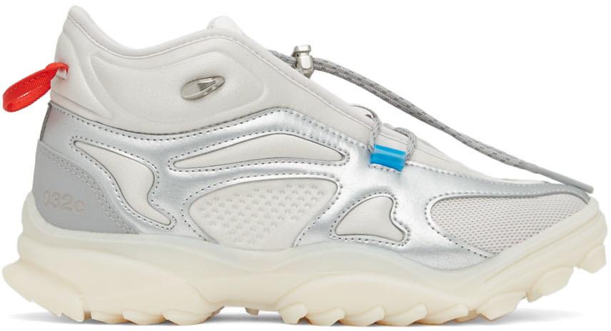 Vivify正規店 032cレディース Adidas エディション シルバー Gsg Tr スニーカー 回転式でこの