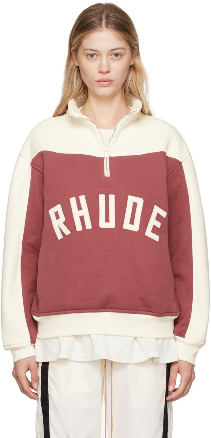 Rhude Burgundyoff chamonix Sweatshirt in Red Lyst Australia