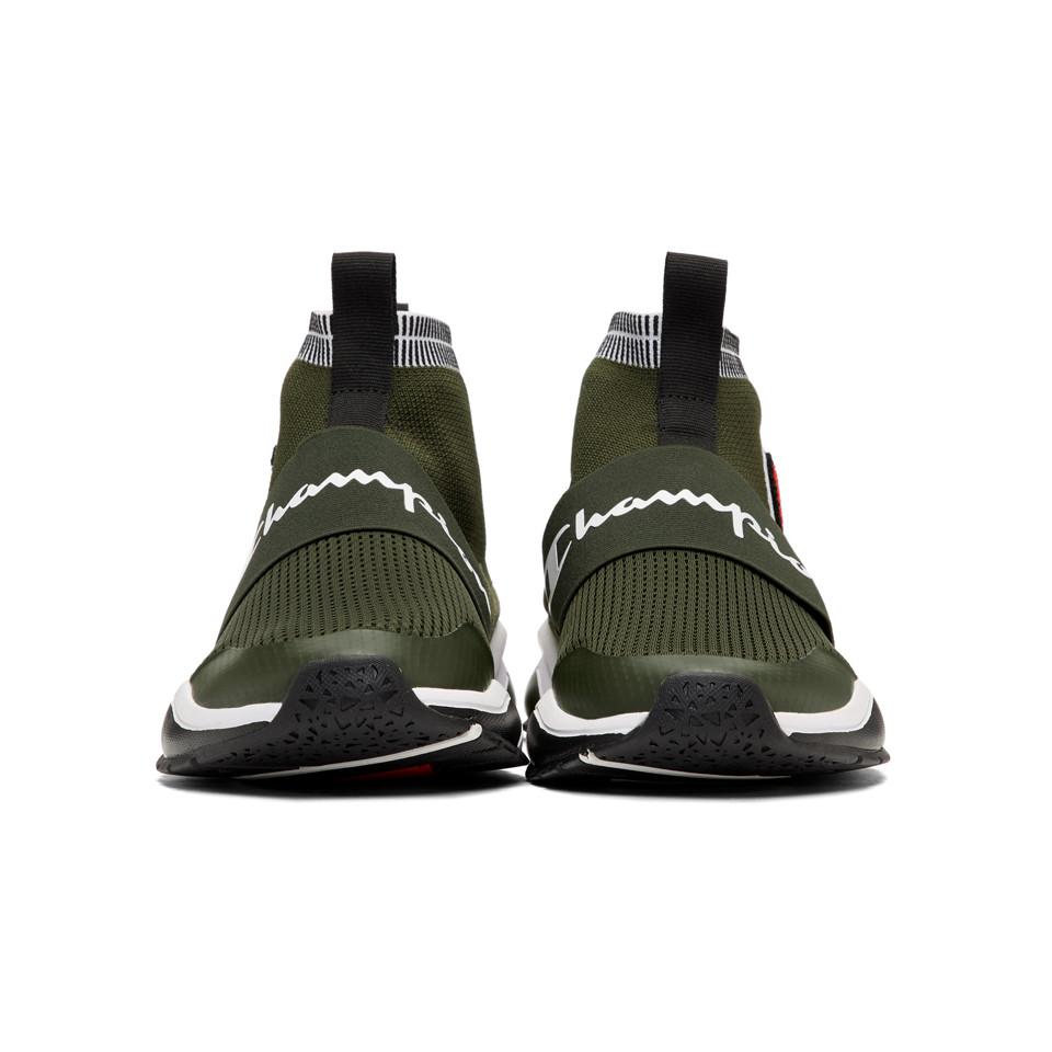 champion rally pro olive green