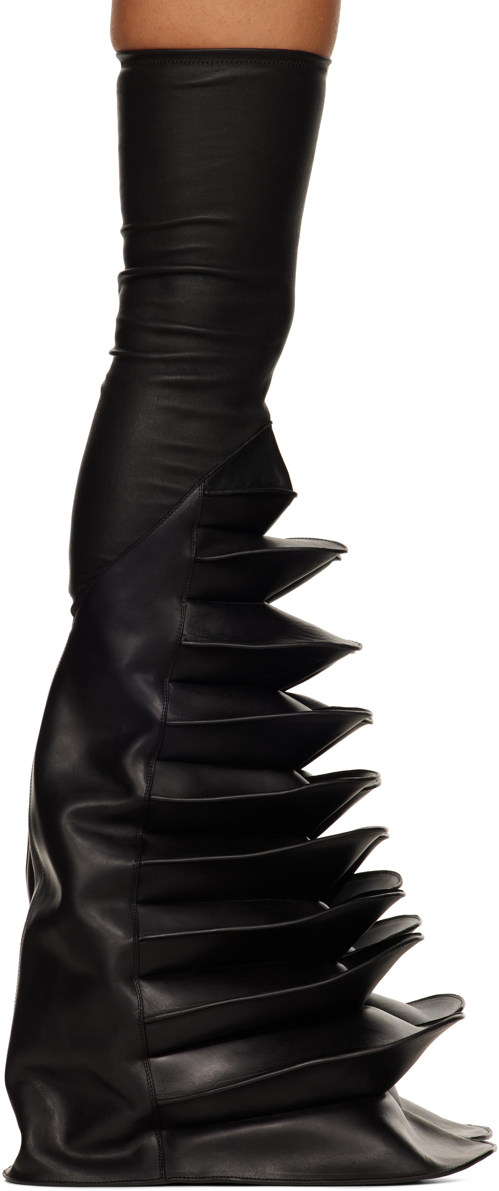 Rick Owens レディース ブラック Porterville Rhino Cargoflares 
