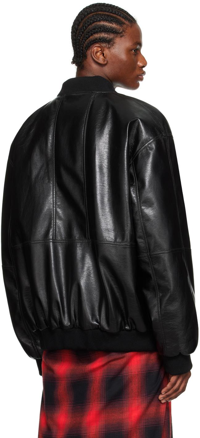 【関税込み】LU'U DAN ブラック Misfit レザージャケット メンズ Lu'u Dan ジャケット | オンラインセールは最大63%オフ