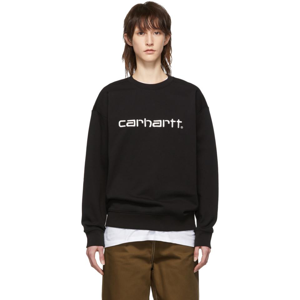 carhartt wip script sweatshirt