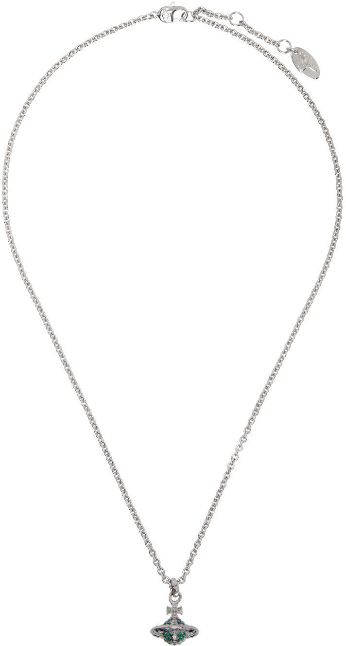Vivienne Westwood Silver Mayfair Small Orb Necklace for Men Lyst