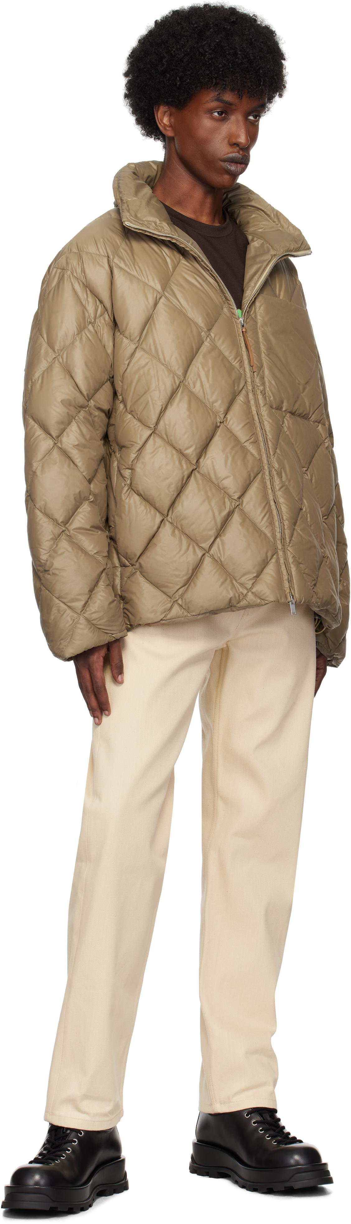 Jil Sander Quilted Down Jacket in Natural for Men | Lyst UK Jil Sander Quilted Down Jacket in Natural for Men | Lyst UK