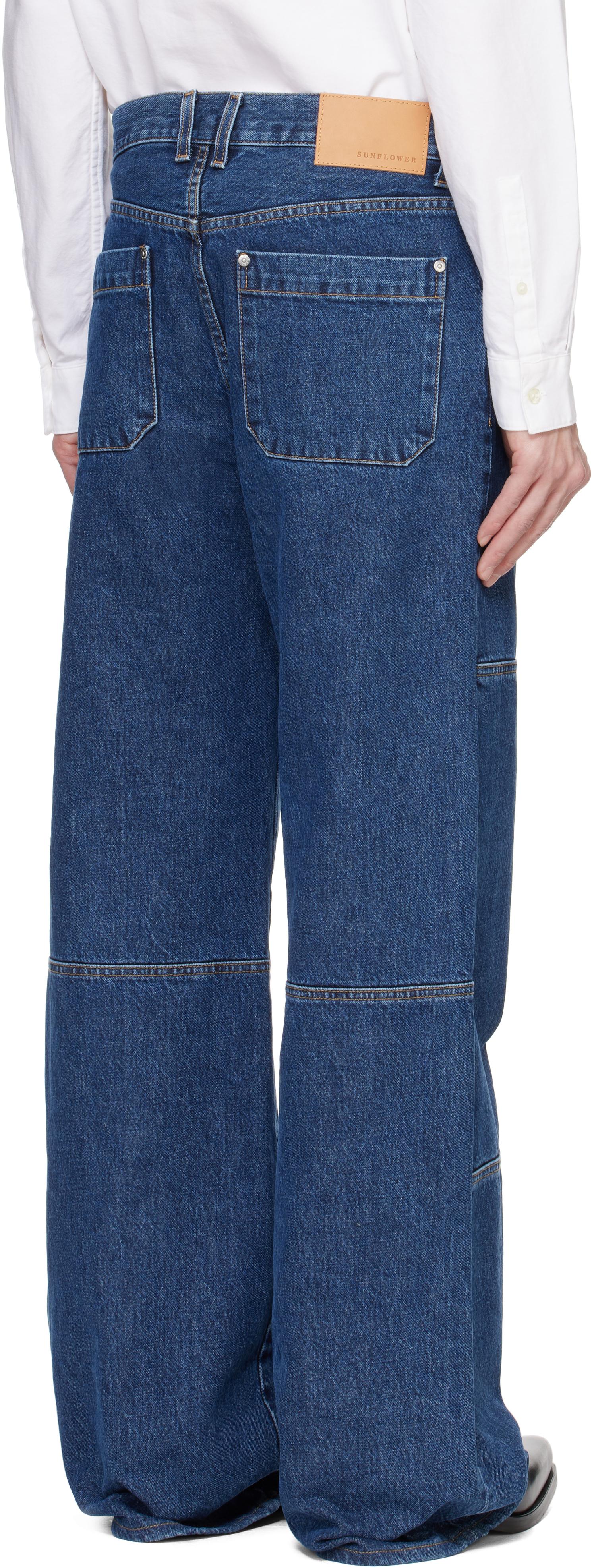 sunflower Flare Work Jeans in Blue for Men | Lyst