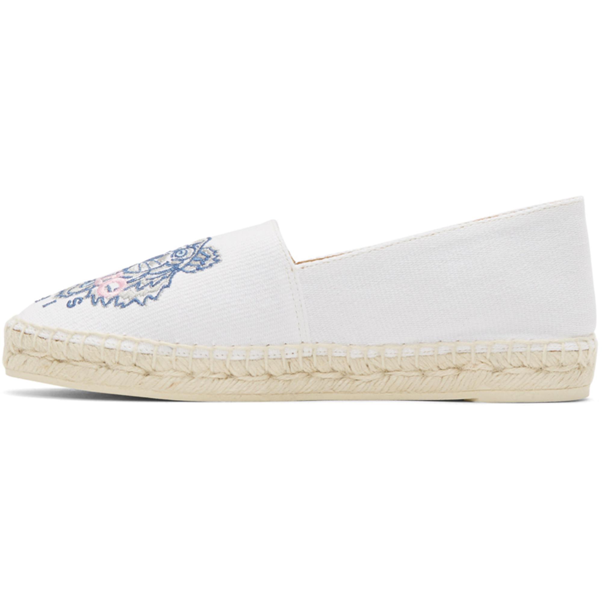 kenzo espadrilles wit