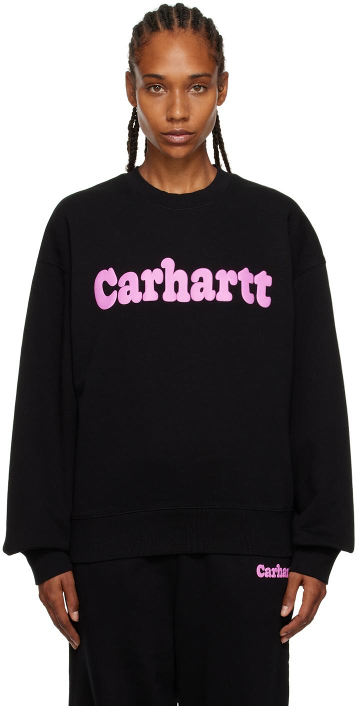 Carhartt WIP Black Bubbles Sweatshirt | Lyst UK