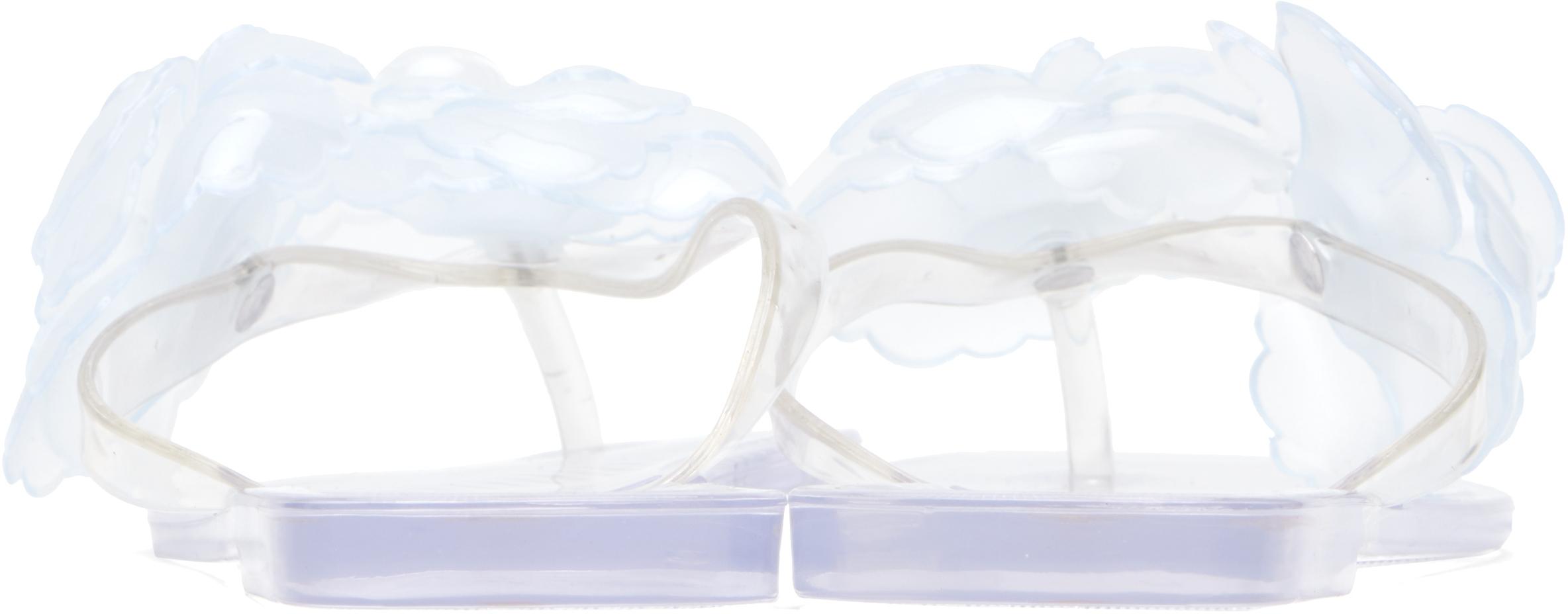 シューズ・サンダルその他 COPERNI Transparent silicone flower flip-flops Silicone Flower Flat Sandals – Coperni