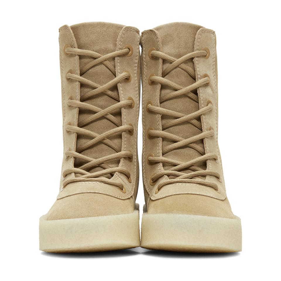 crepe boot yeezy