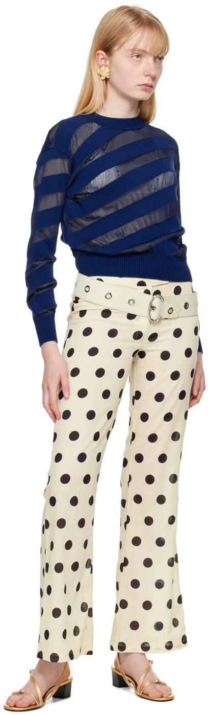 GIMAGUAS Off- Disco Trousers in Natural | Lyst