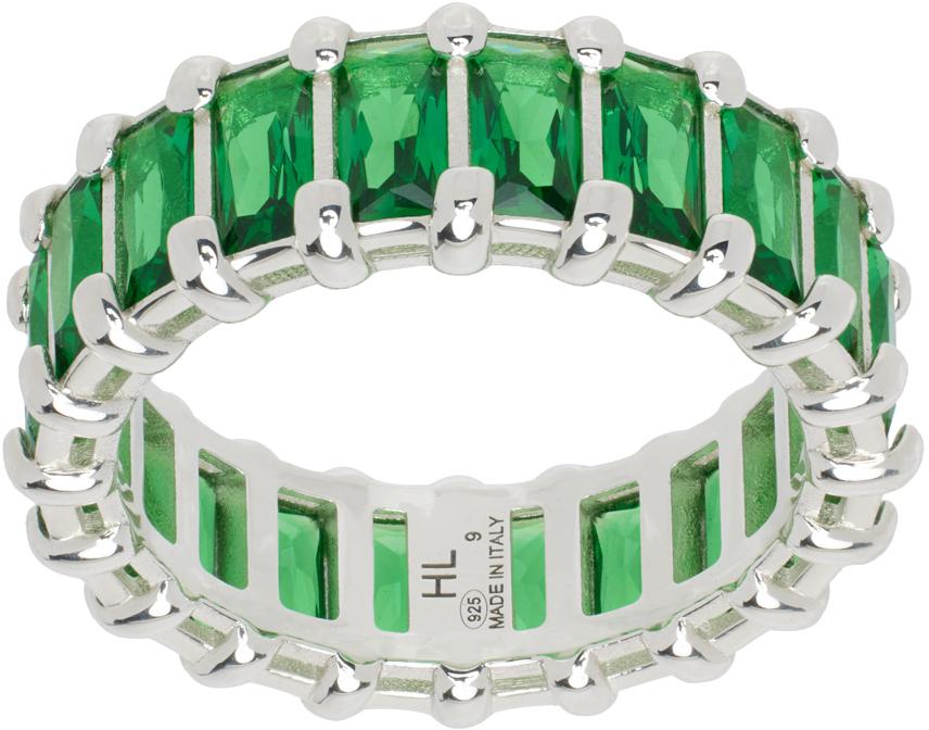HATTON LABS Baguette Eternity Ring 新品 Hatton Labs Baguette Eternity Ring in Green for Men | Lyst