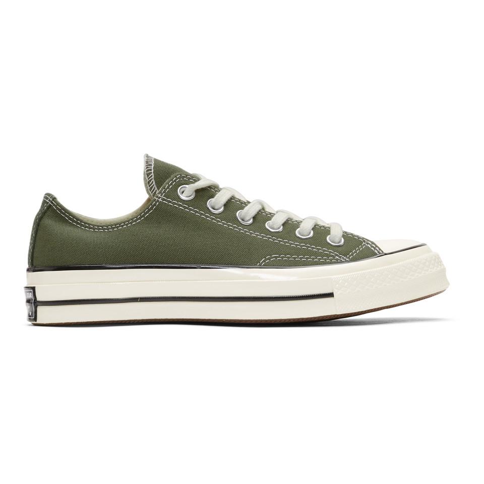 Converse Green Chuck 70 Low Sneakers for Men | Lyst
