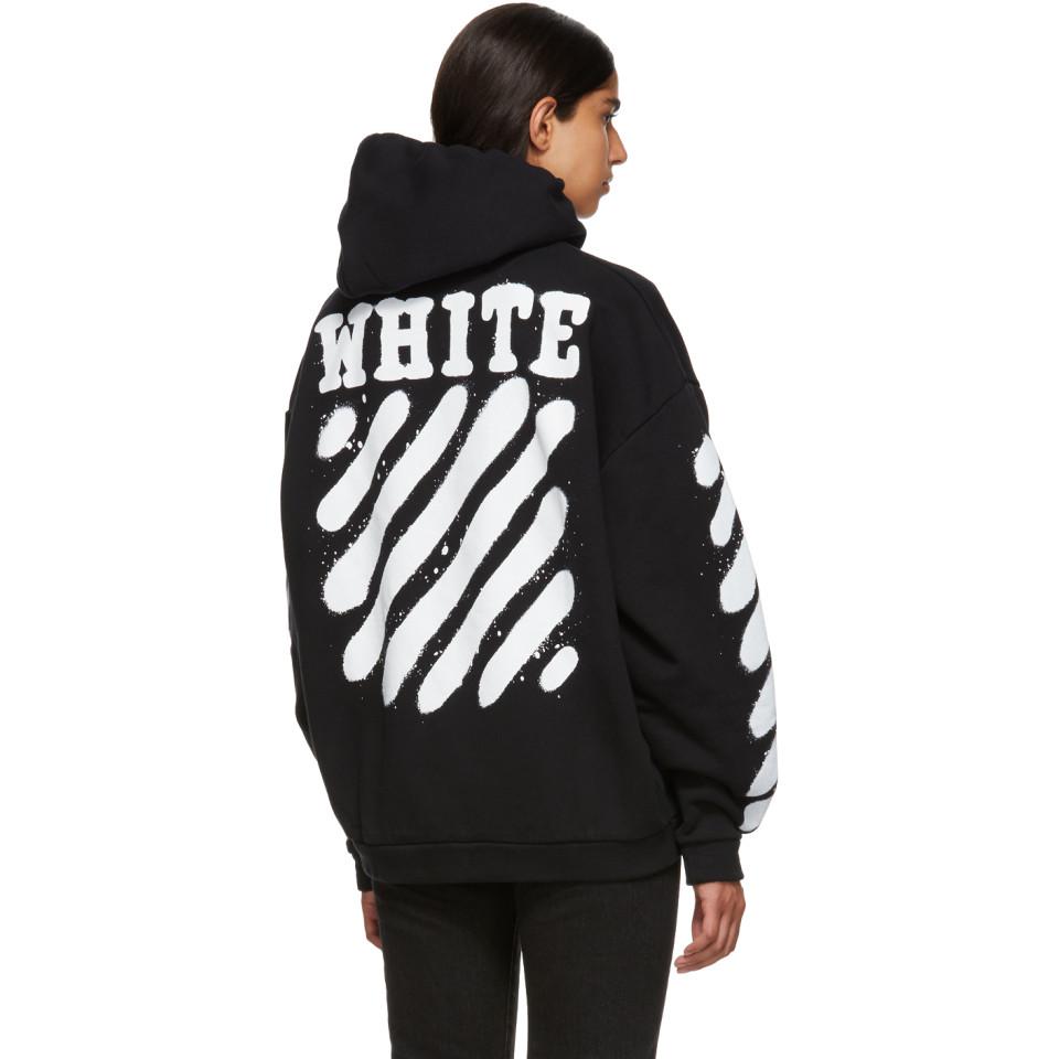 pull noir off white