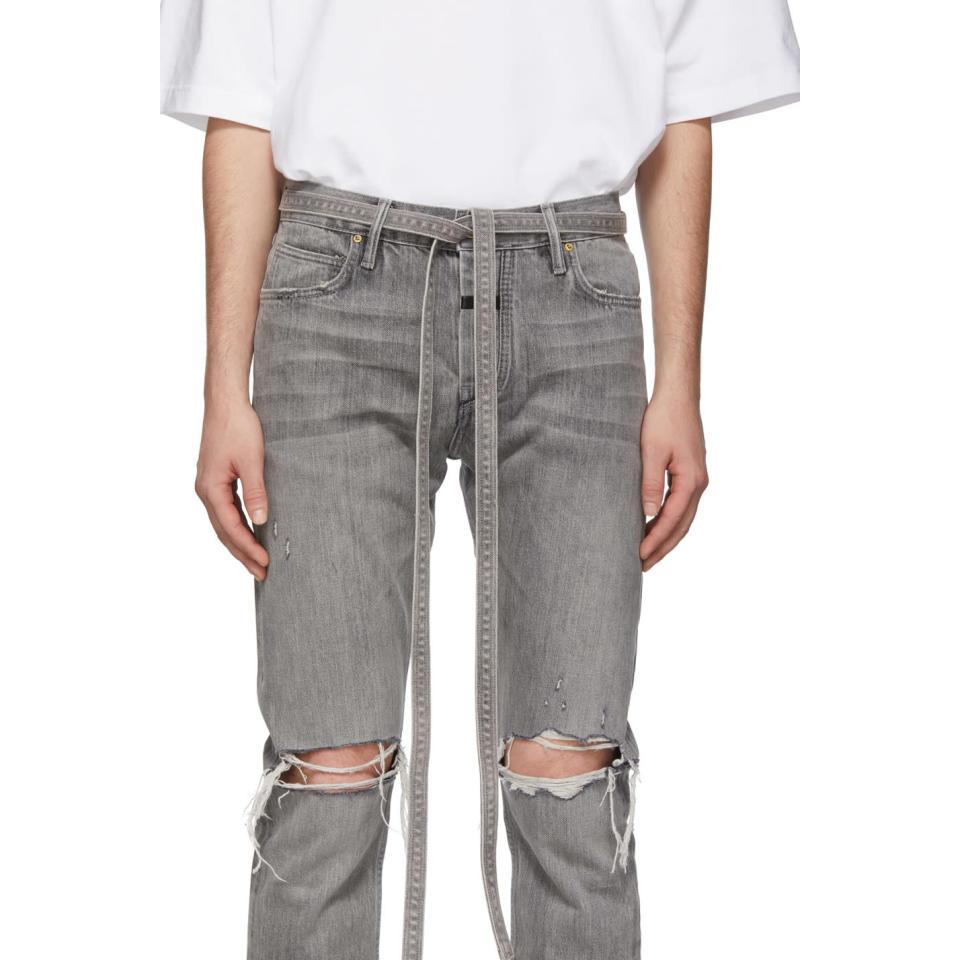 Fear Of God Slim denim Jeans 6th grey