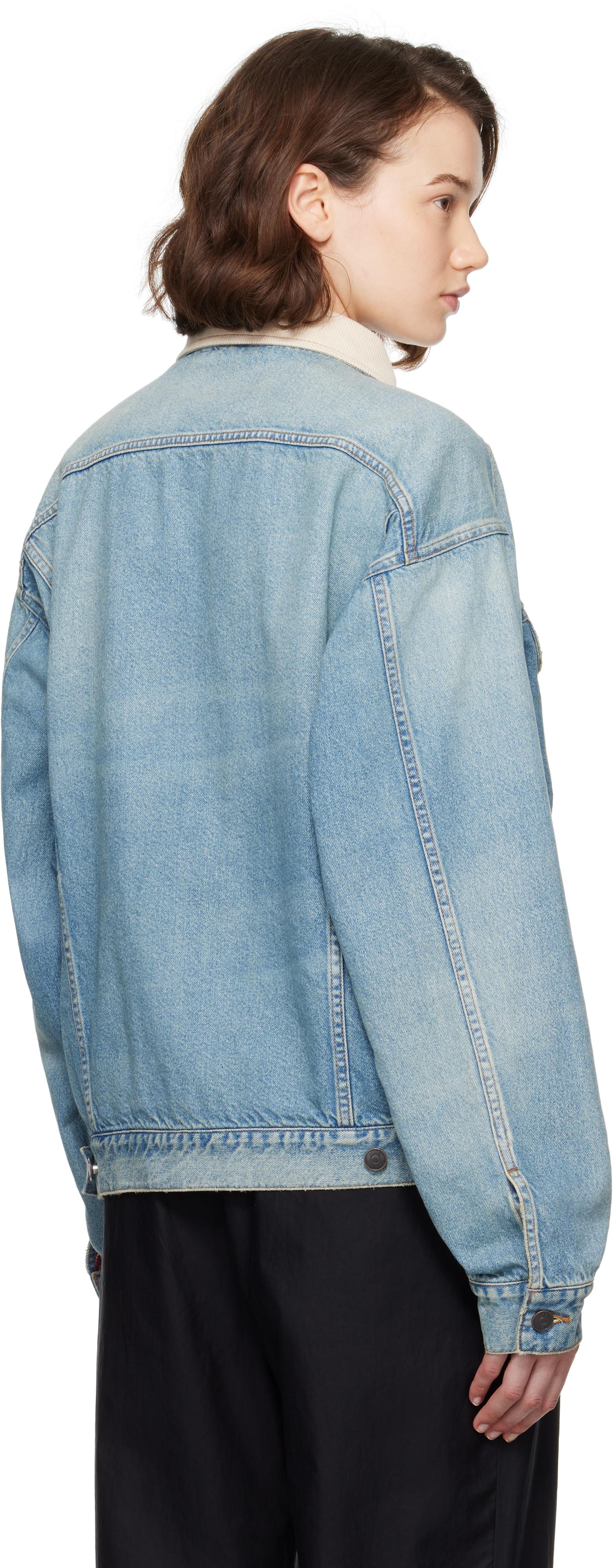 The Row Jorelle Denim Jacket in Blue | Lyst