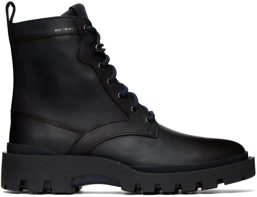 COACH Black Citysole Boots for Men Lyst
