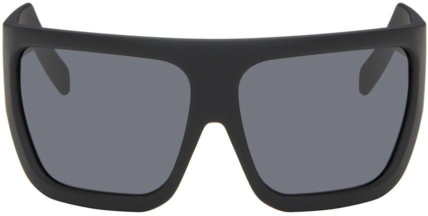 Rick Owens Black Davis Sunglasses for Men | Lyst