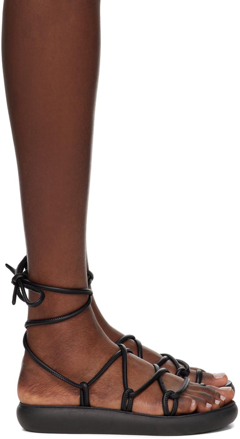 Ancient Greek Sandals レディース ブラウン ブラック Nice サンダル 