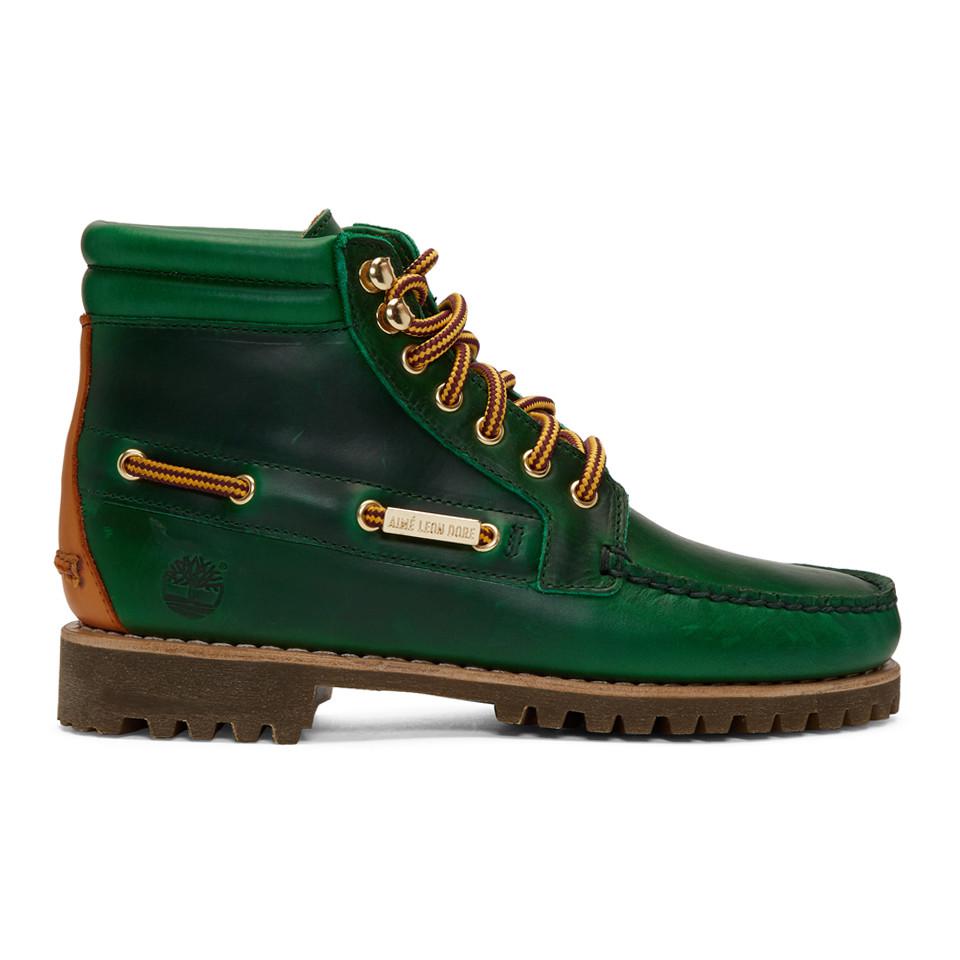 timberland x aimé leon dore 7 eye lug sole boot