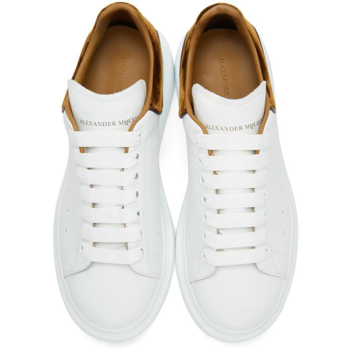 alexander mcqueen sneakers tan