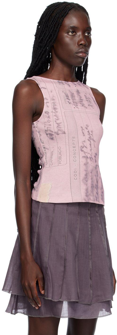 Paloma Wool Pink Tickets Tank Top in Red | Lyst