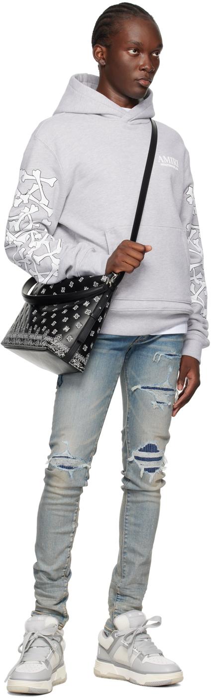 Amiri 'Ma' Paisley Crossbody Bag in Black for Men | Lyst