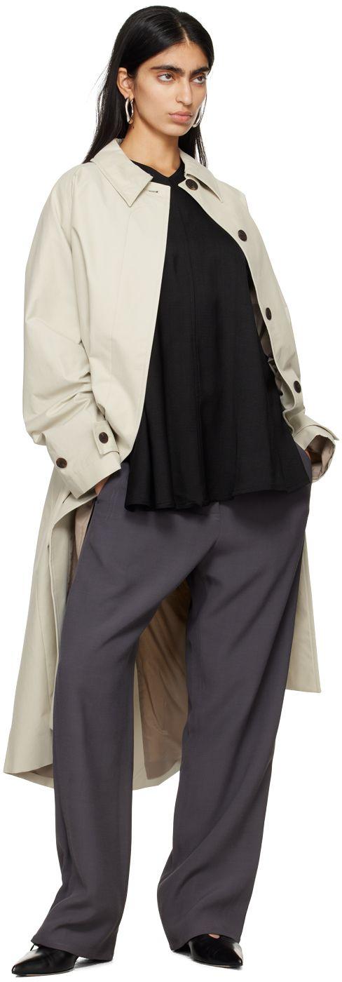 Studio Nicholson Off-White Holin Trench Coat