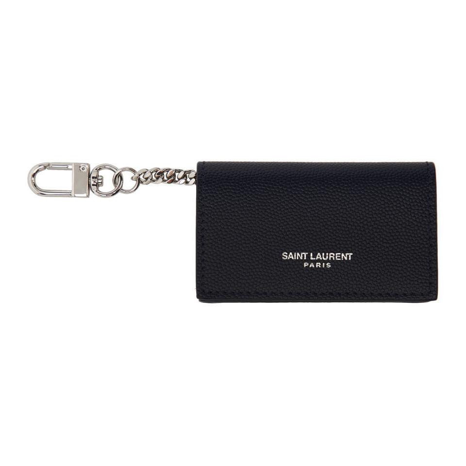 Ysl Card Holder Keychain 2025