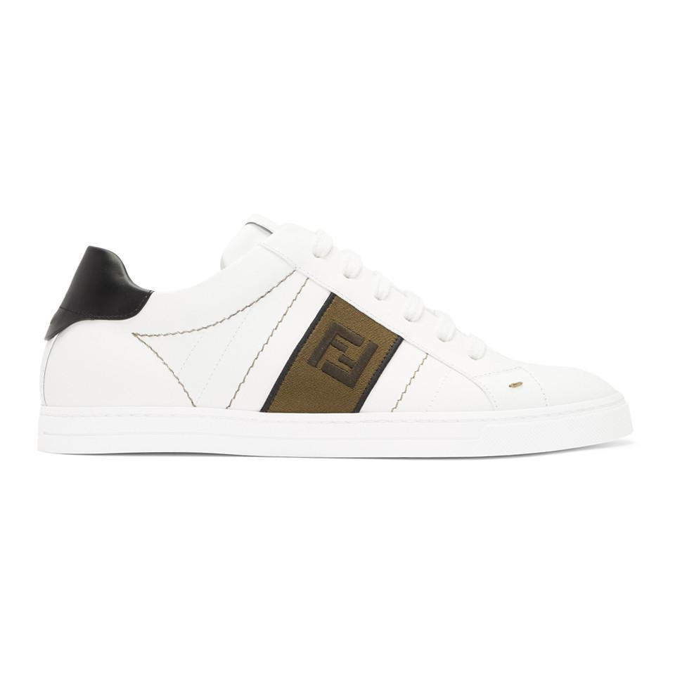 fendi sneaker white