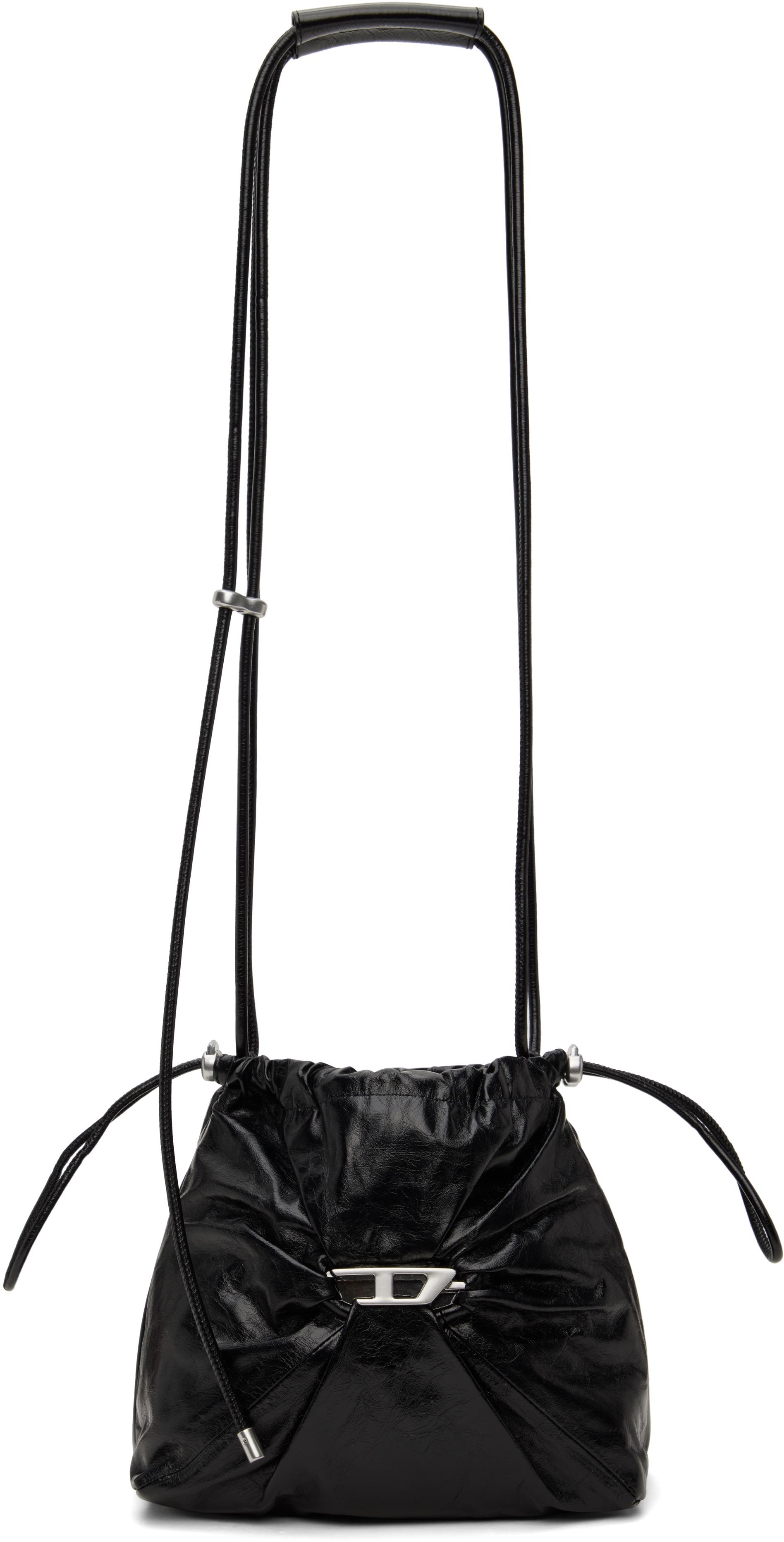 DIESEL Scrunch-D Bucket Bag in Black for Men | Lyst