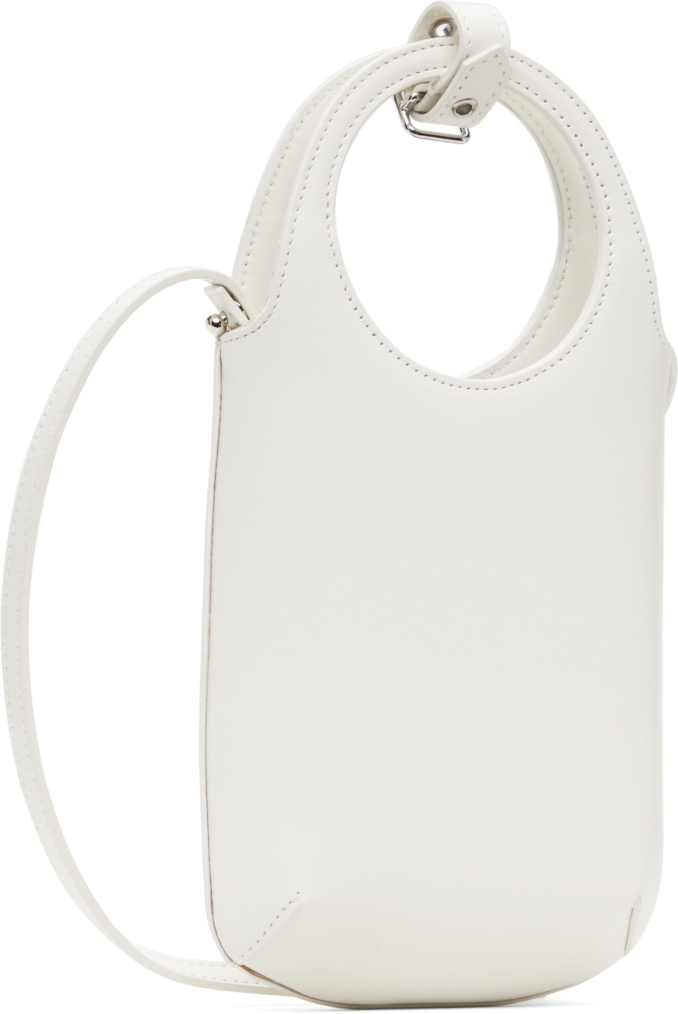 ショルダーバッグ・ポシェット Holy Bag - Courreges - Leather - Off White Courreges Off- Slim Holy Bag in White | Lyst
